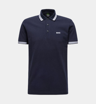 Hugo Boss Poloshirt Mannen Donker Blauw