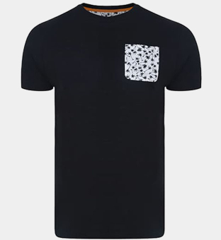 Dstruct Pocket T-shirt Mannen Zwart