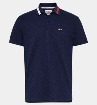 Tommy Hilfiger Poloshirt Mannen Marineblauw