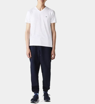 Lacoste T-shirt Mannen Wit