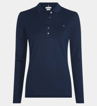 Tommy Hilfiger Poloshirt Dames Midnight